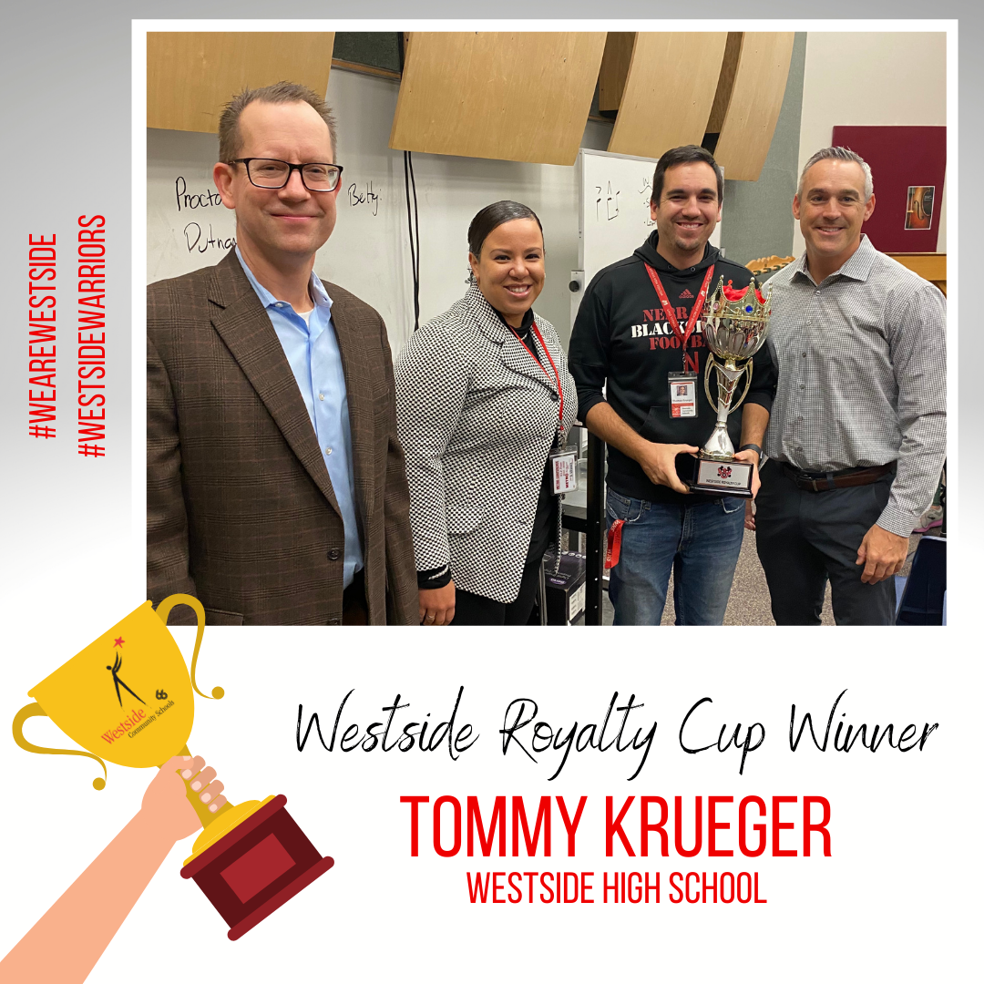 Krueger Awarded Westside Royalty Cup